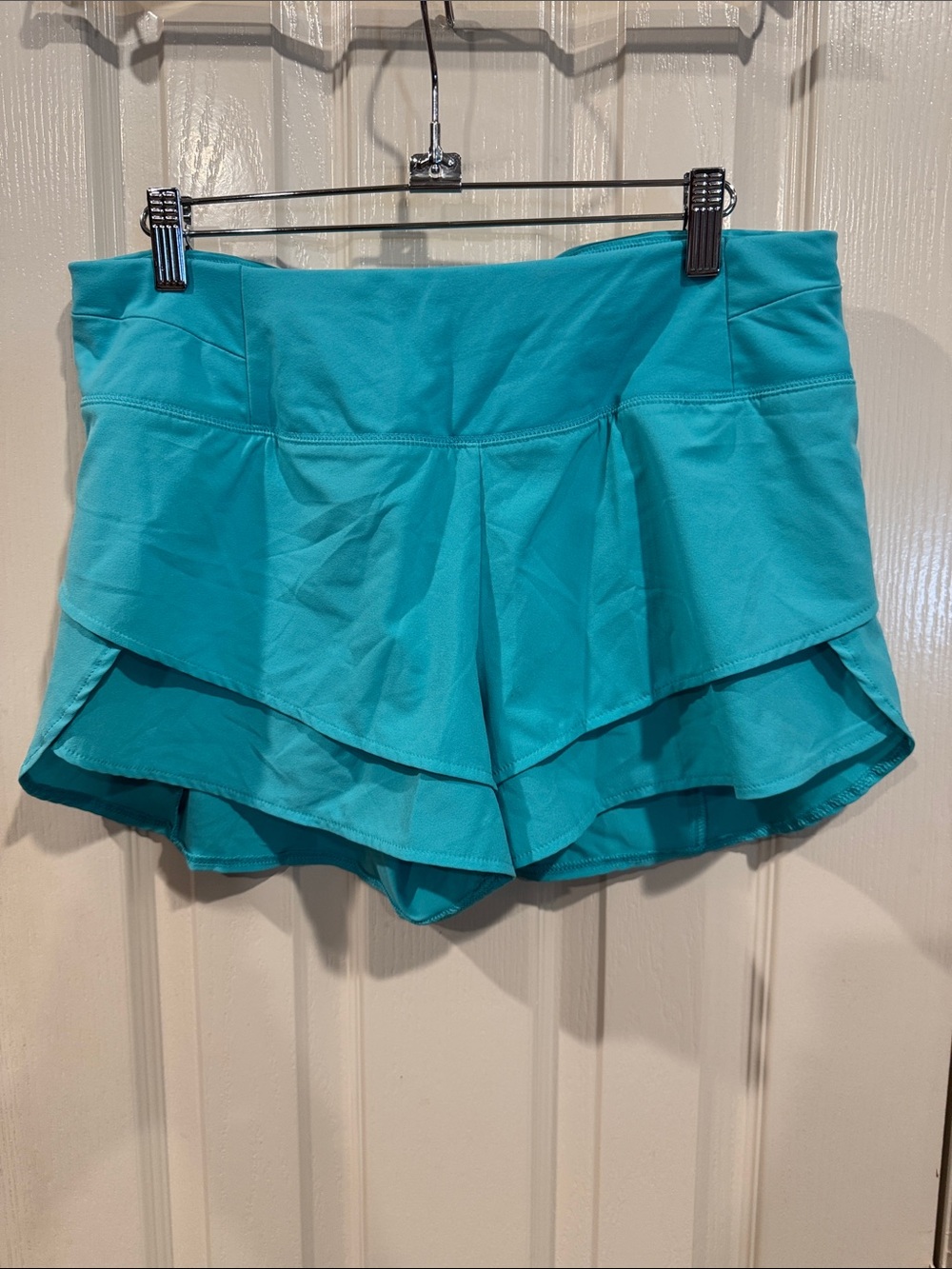 CALIA by Carrie Underwood “Kick it Up”Turquoise Athletic Shorts. Sz Medium